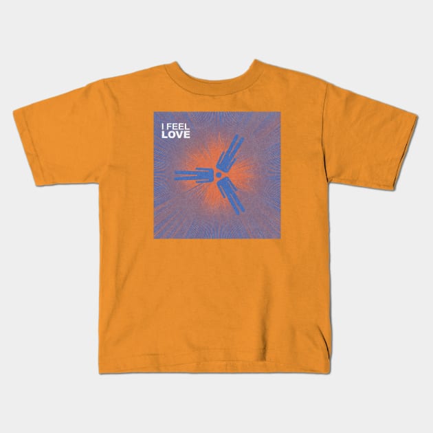 I Feel Blue Kids T-Shirt by Pride Merch